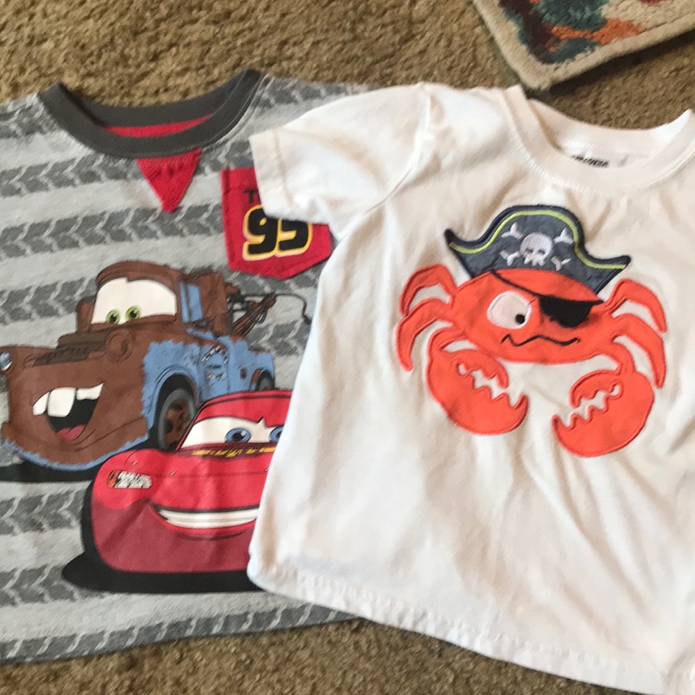 2t boy shirts